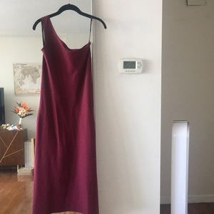 Calvin Klein Collection One Shoulder Dress Sz 2